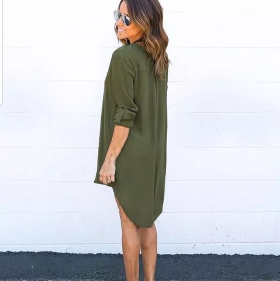 Mini dress tunic long blouse - Picture 4 of 8